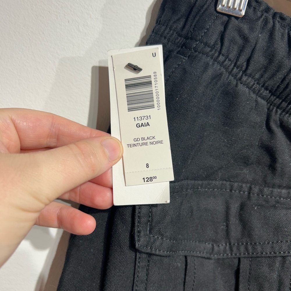 Aritzia Wilfred Free Gaia Cargo Pants // Black // Size 8 // NWT - Picture 9 of 14